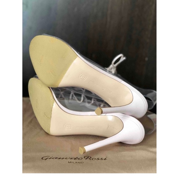 Gianvito Rossi Helmut PVC booties sandals 37.5 - Picture 4 of 4